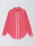 Olivia Rubin Arin Gingham Shirt, Red