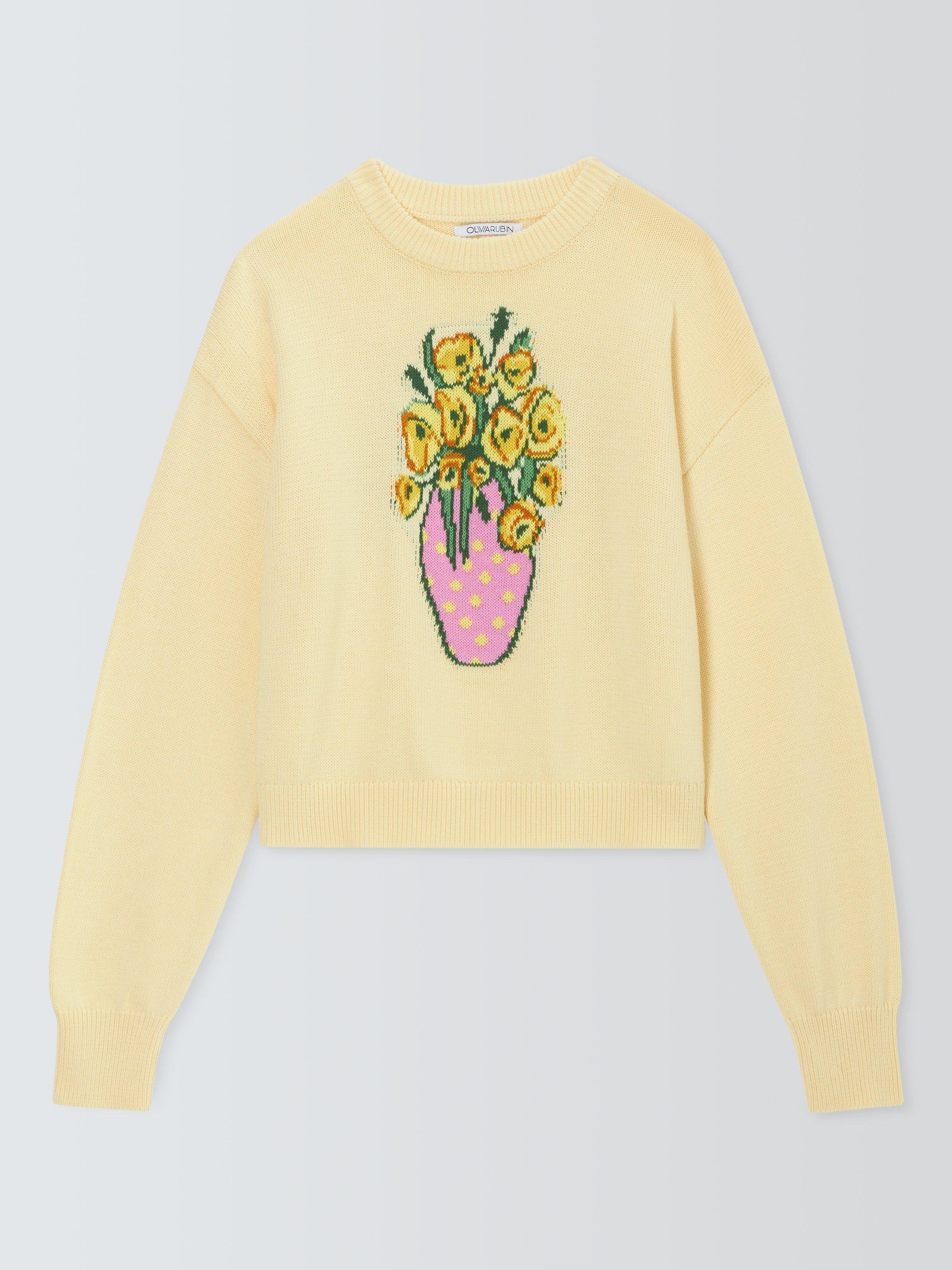Olivia Rubin Angie Vase Jumper, Cream