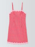 Olivia Rubin Ariana Gingham Mini Dress, Red