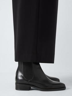 John Lewis Pebbles Leather Everyday Comfort Chelsea Boots - view 2, Black