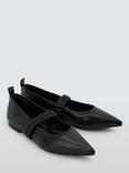 John Lewis ANYDAY Hennriette Point Toe Mary Jane Sachetto Ballerina Pumps