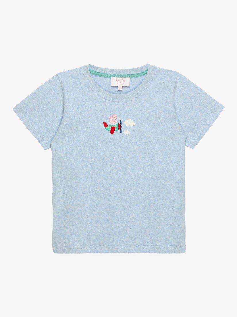 Product image 1 of 3, which shows PEPPA GEORGE T-SHIRT BLCH 12M