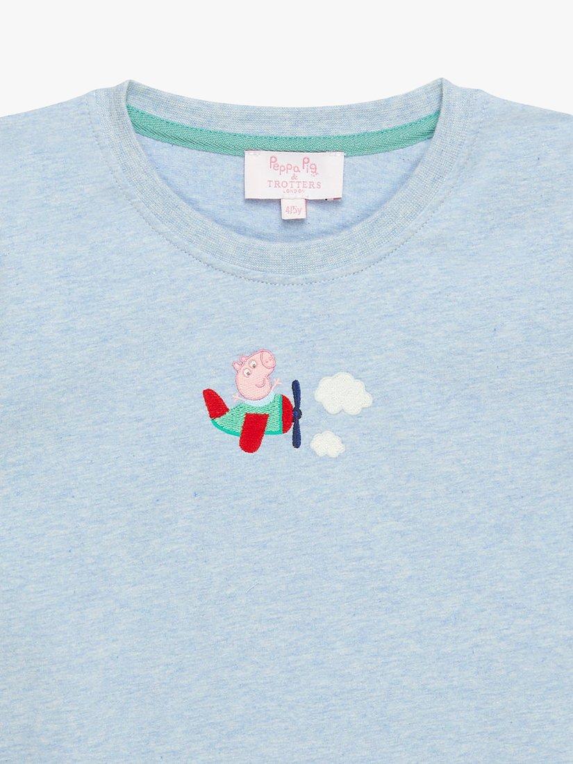 Product image 3 of 3, which shows PEPPA GEORGE T-SHIRT BLCH 12M
