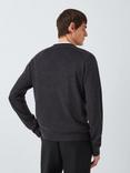 Kin Merino Wool Crew Neck Jumper, Asphalt