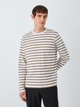 Kin Long Sleeve Breton Stripe Cotton Jersey Top