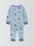 John Lewis ANYDAY Baby Space Pyjamas, Blue