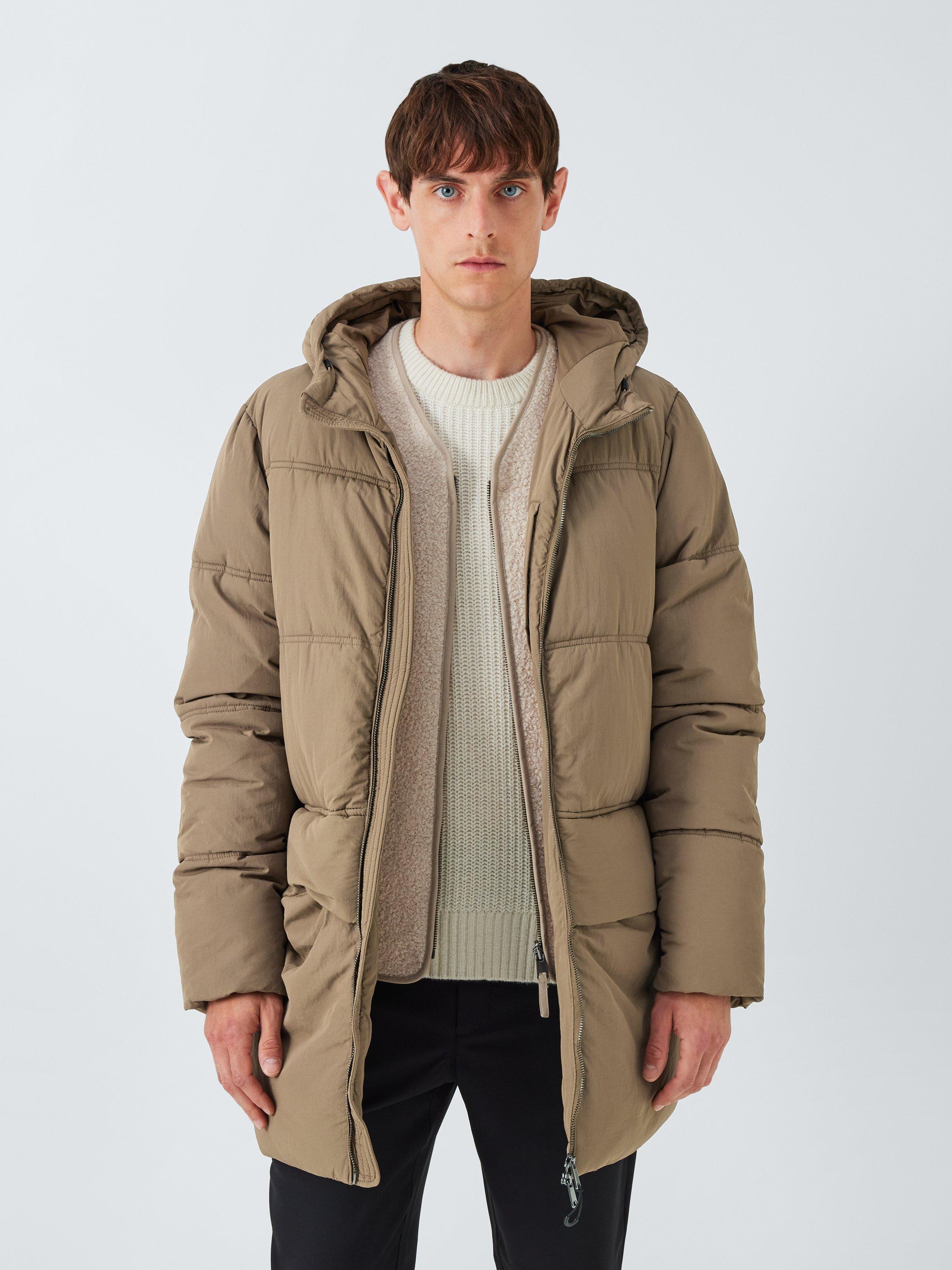 Kin Hooded Puffer Jacket Shiitake