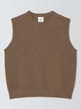 Kin Cotton Milano Knitted Vest, Shiitake