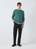 Kin Asymmetric Knit Jumper, Dark Sapphire
