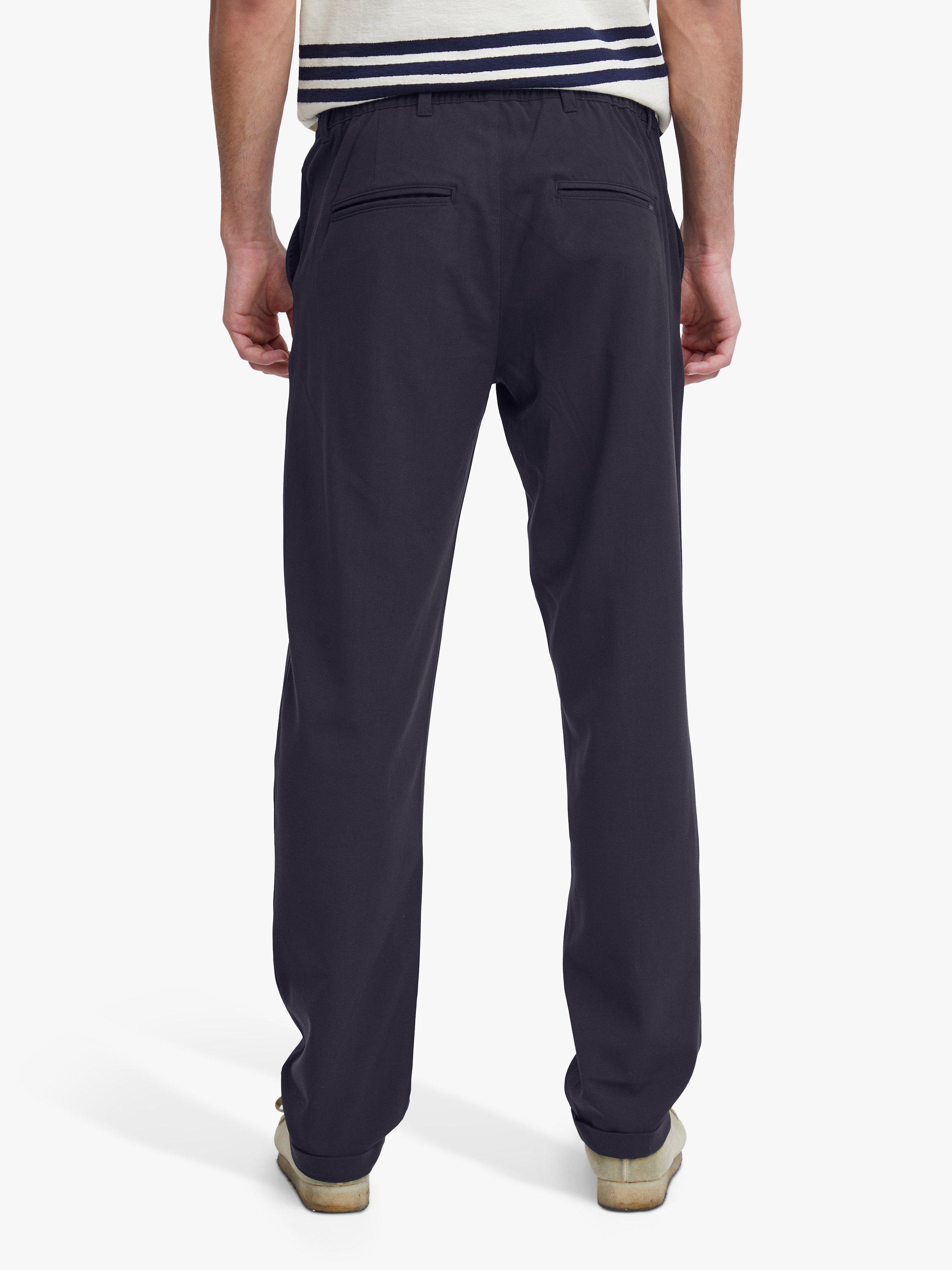 Product image 2 of 6, which shows Casual Friday Pandrup Regular Fit Stretch Trousers, Dark Navy, 32R