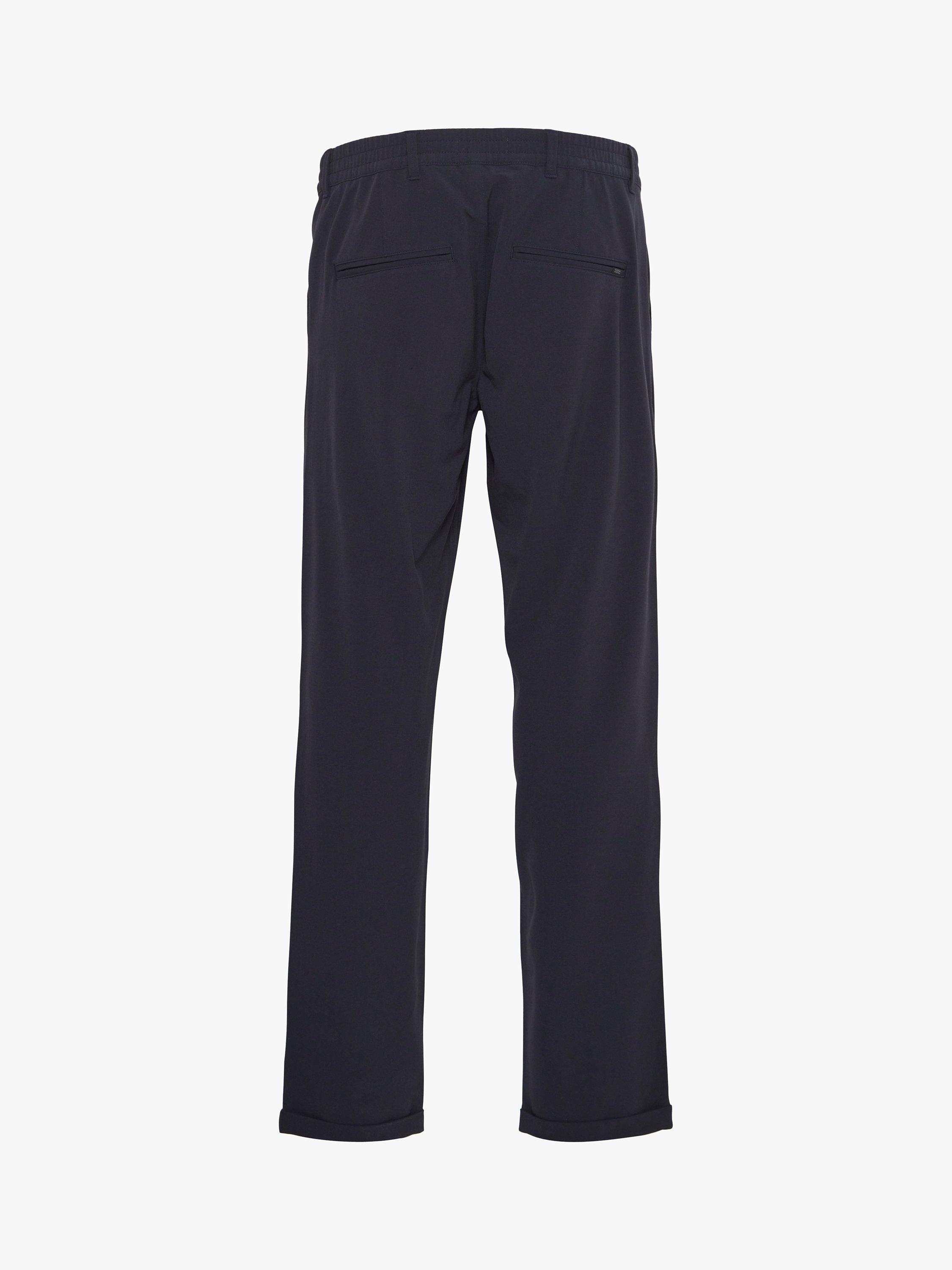 Casual Friday Pandrup Regular Fit Stretch Trousers, Dark Navy, 28R