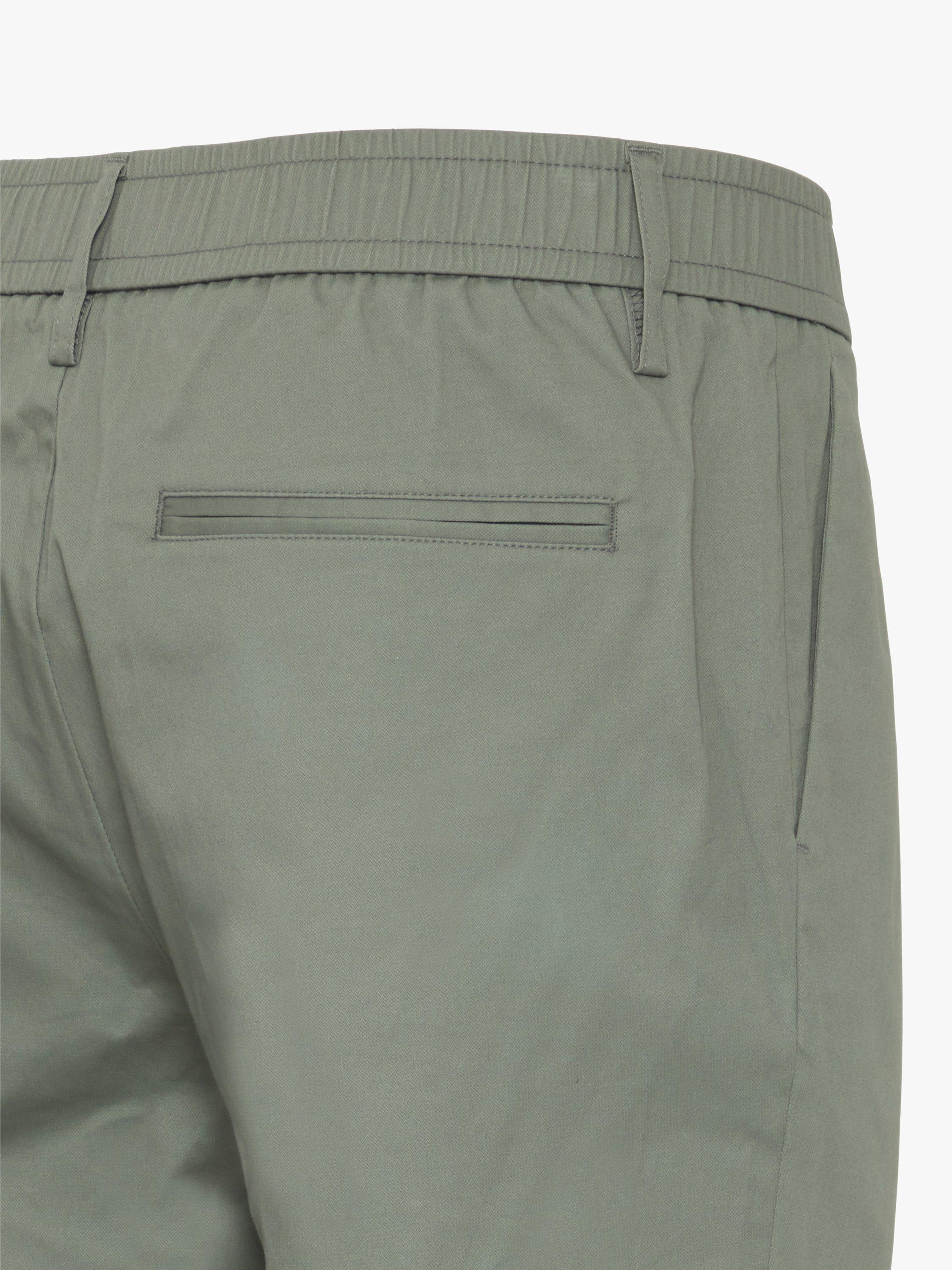 Product image 6 of 6, which shows Casual Friday Marc Relaxed Pleated Stretch Trousers, Agave Green, 28R