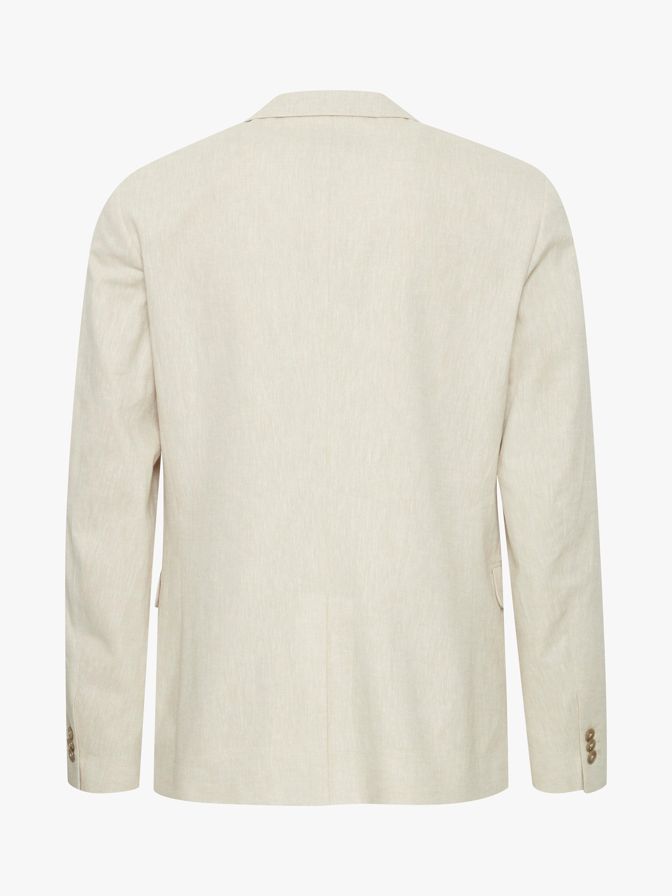 Product image 5 of 6, which shows Casual Friday Bille Linen Mix Single Breasted Blazer, Chateau Gray Melange, 46