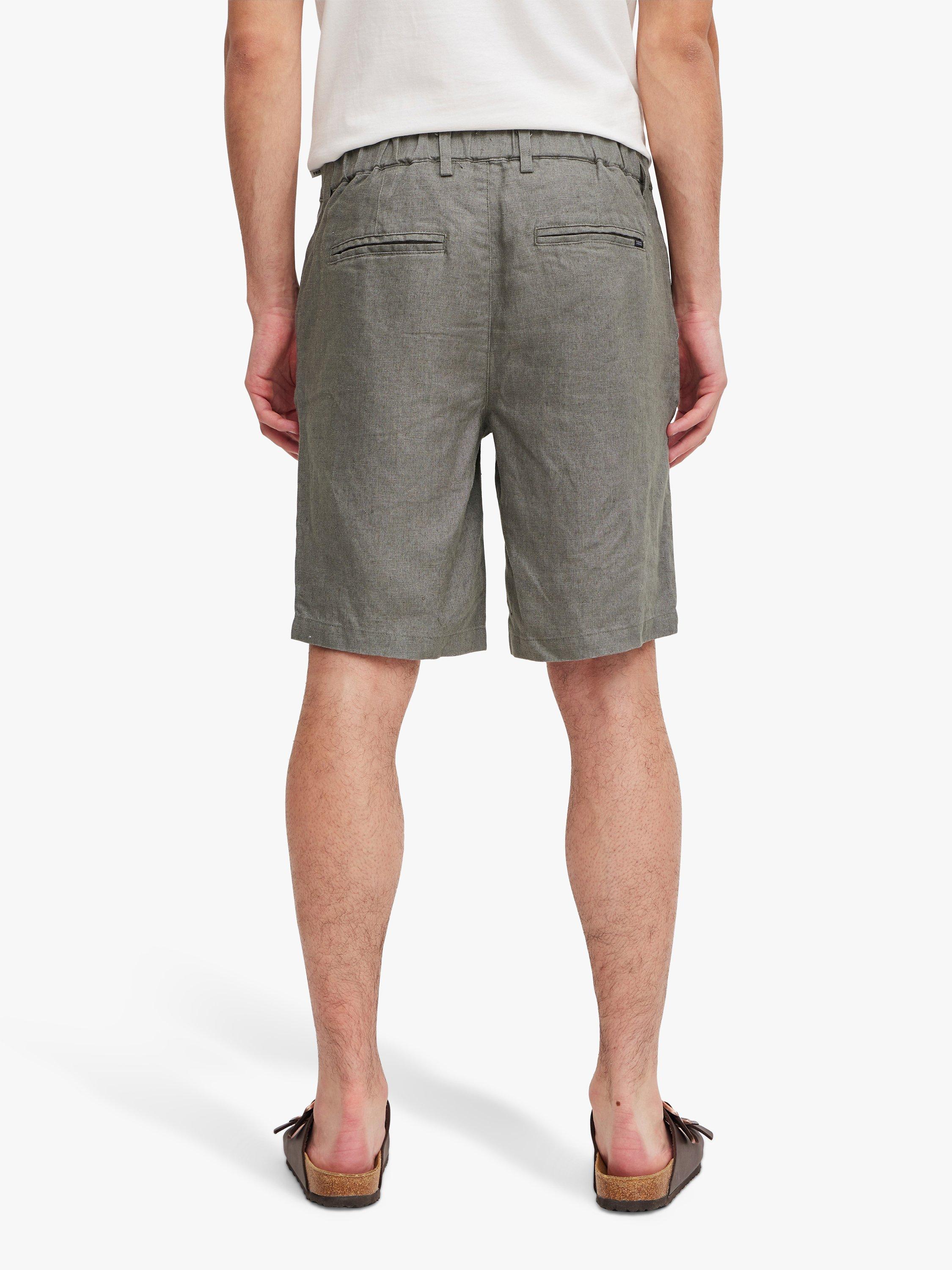 Casual Friday Pandrup Linen Shorts, Agave Green, S