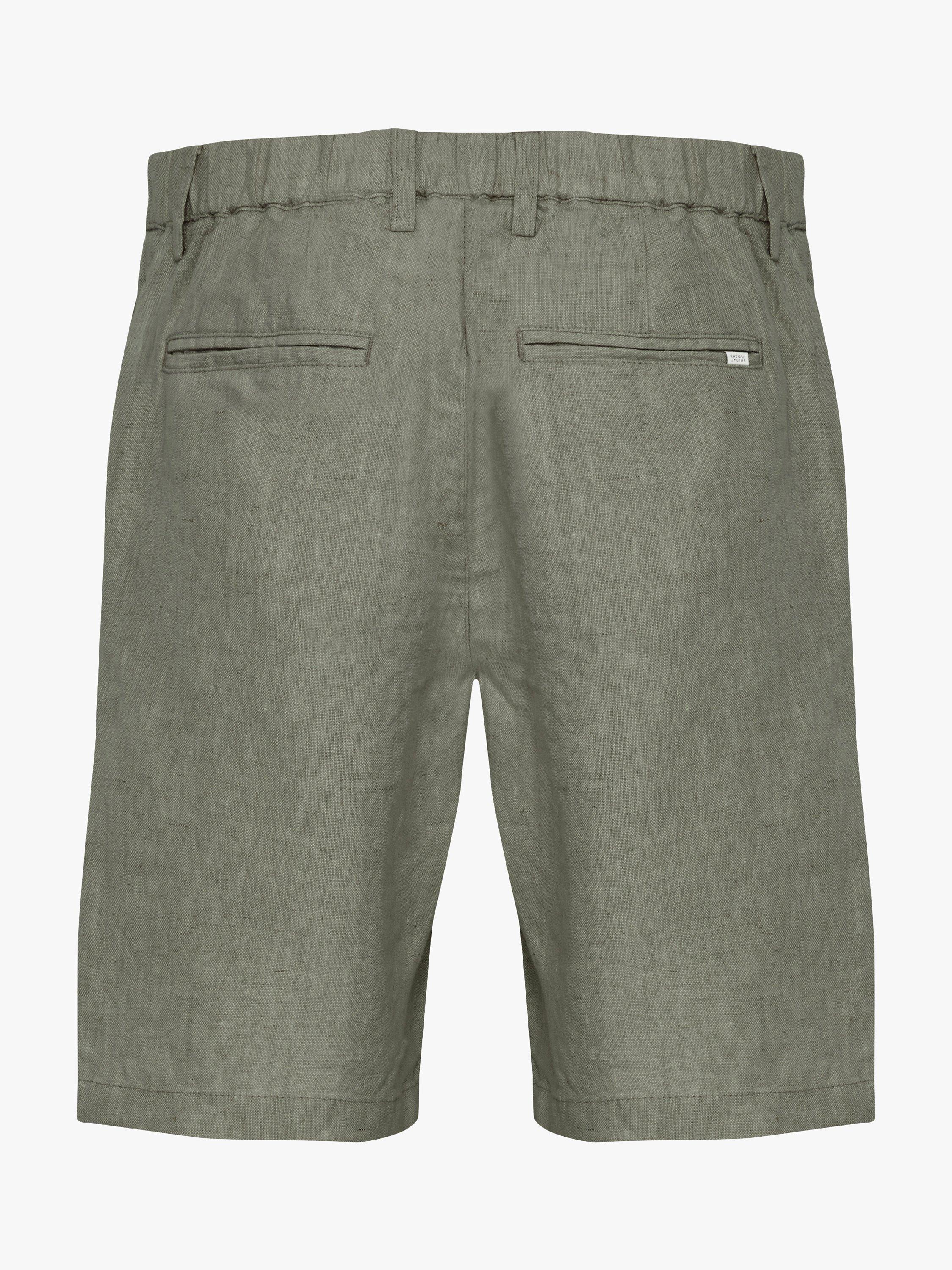 Product image 5 of 6, which shows Casual Friday Pandrup Linen Shorts, Agave Green, S