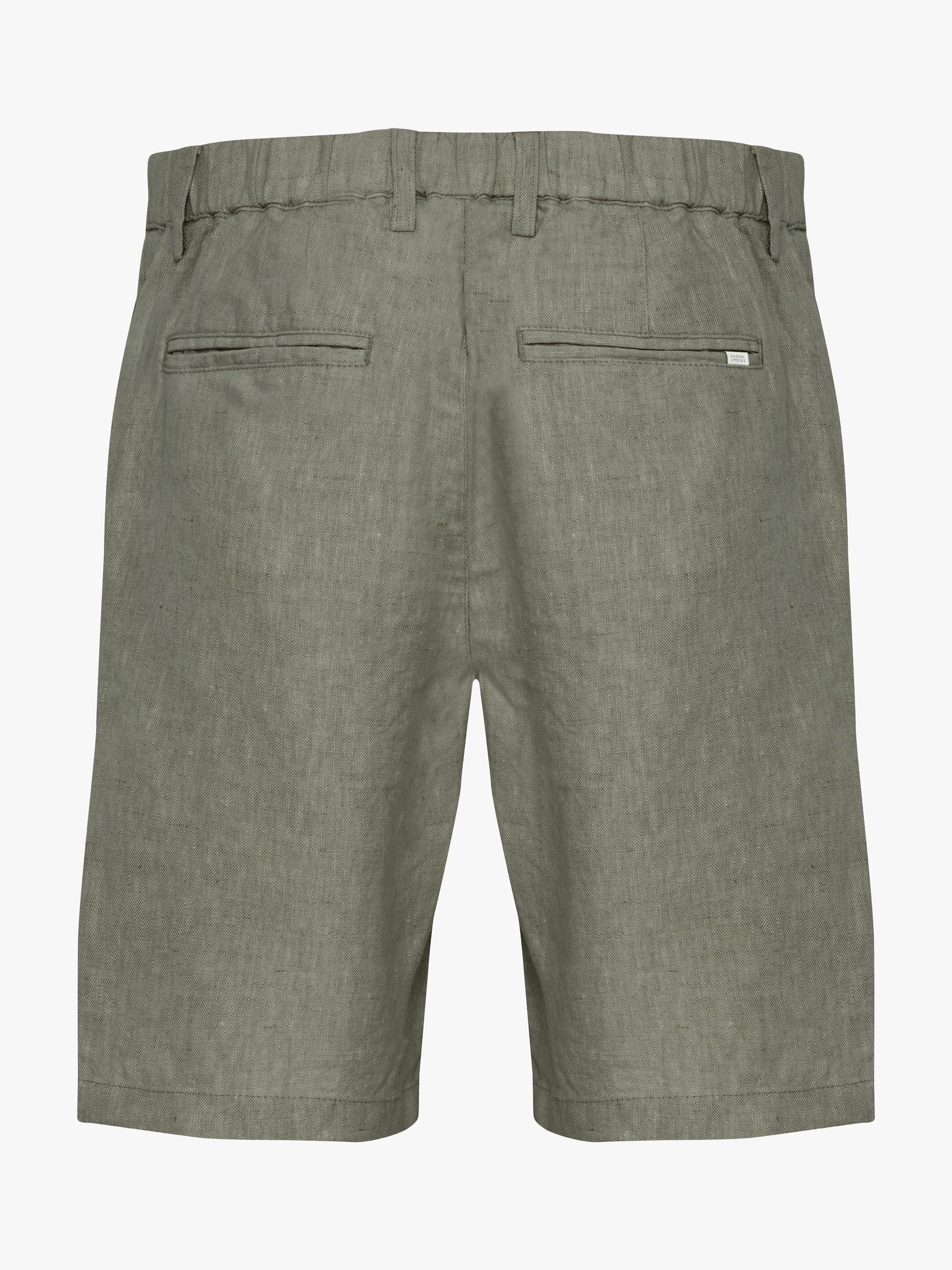 Casual Friday Pandrup Linen Shorts, Agave Green, S