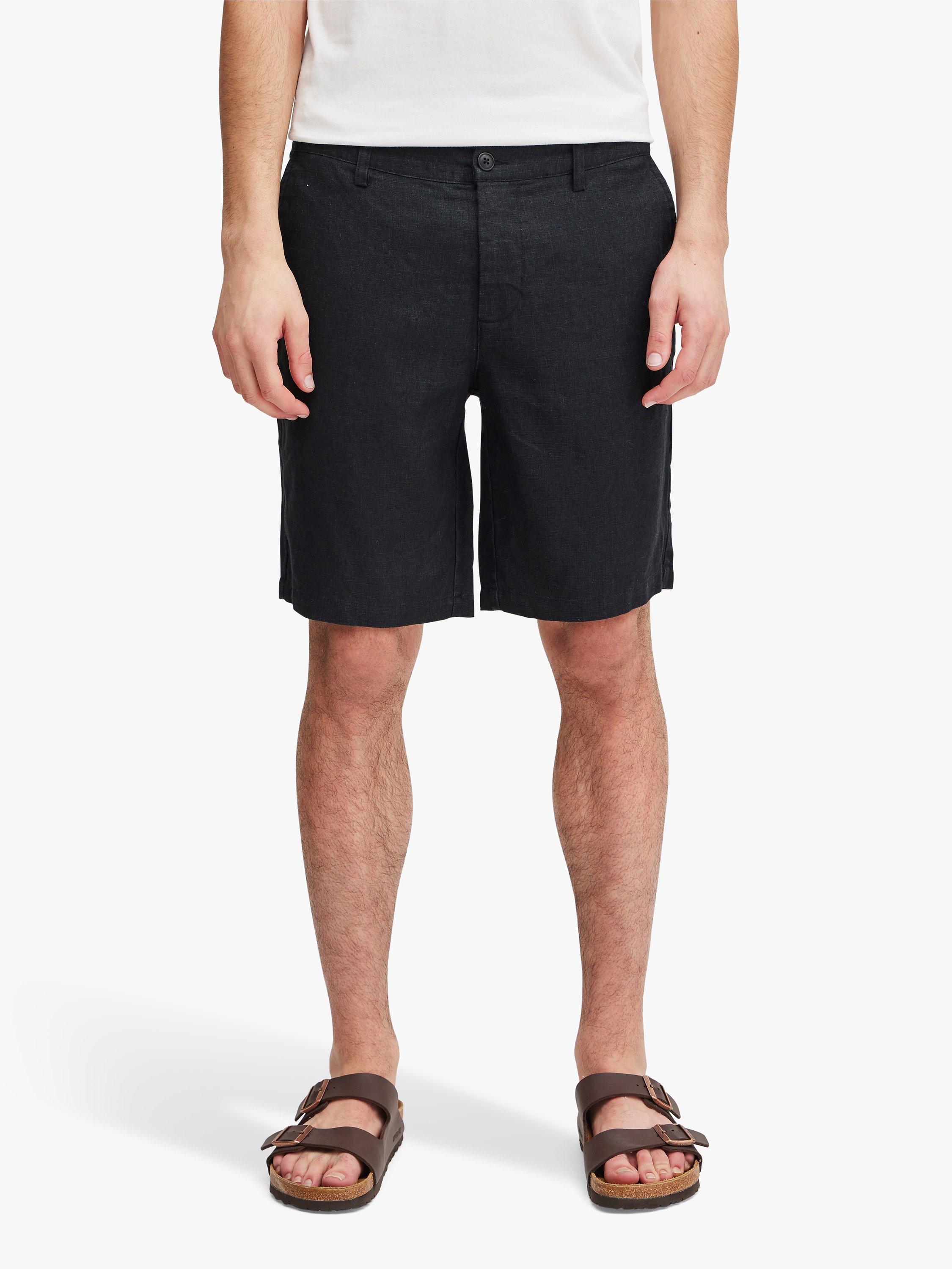 Casual Friday Pandrup Linen Shorts, Black
