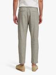 Casual Friday Marc Relaxed Fit Pleated Linen Trousers