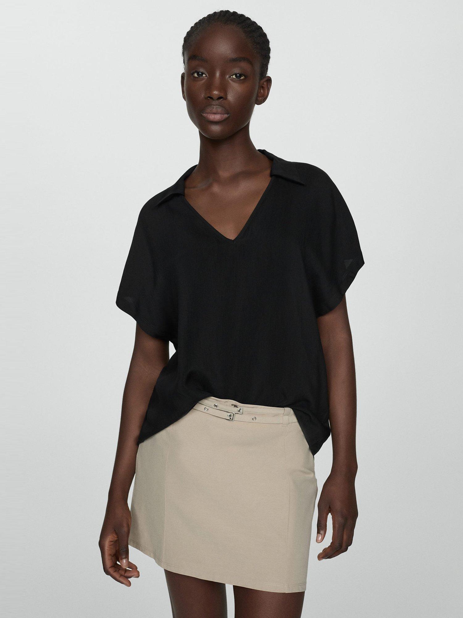 Mango Bima Top, Black