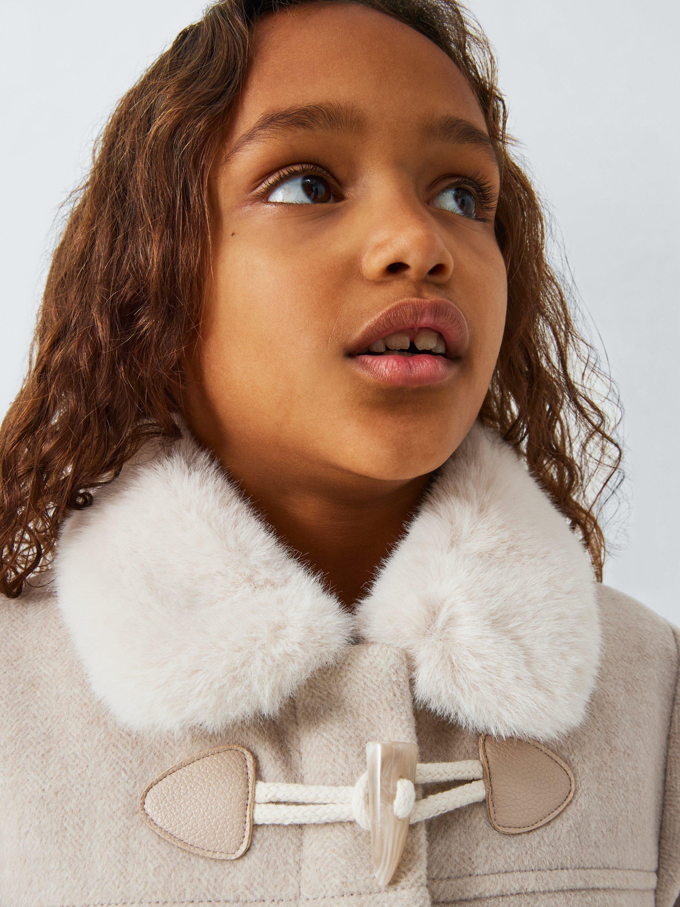 John Lewis Heirloom Collection Kids' Herringbone Duffle Coat