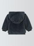 John Lewis Baby Borg Zip Down Hoodie