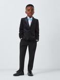 John Lewis Heirloom Collection Kids' Velvet Blazer, Black