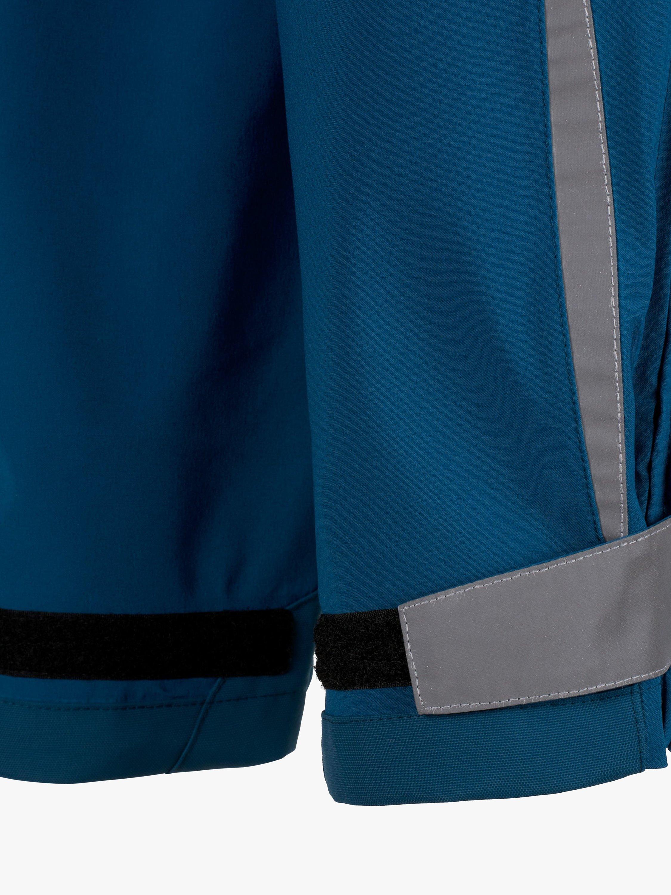 Product image 4 of 5, which shows Spotty Otter Kids' Adventure Waterproof Dungarees, Navy, 1-2 years