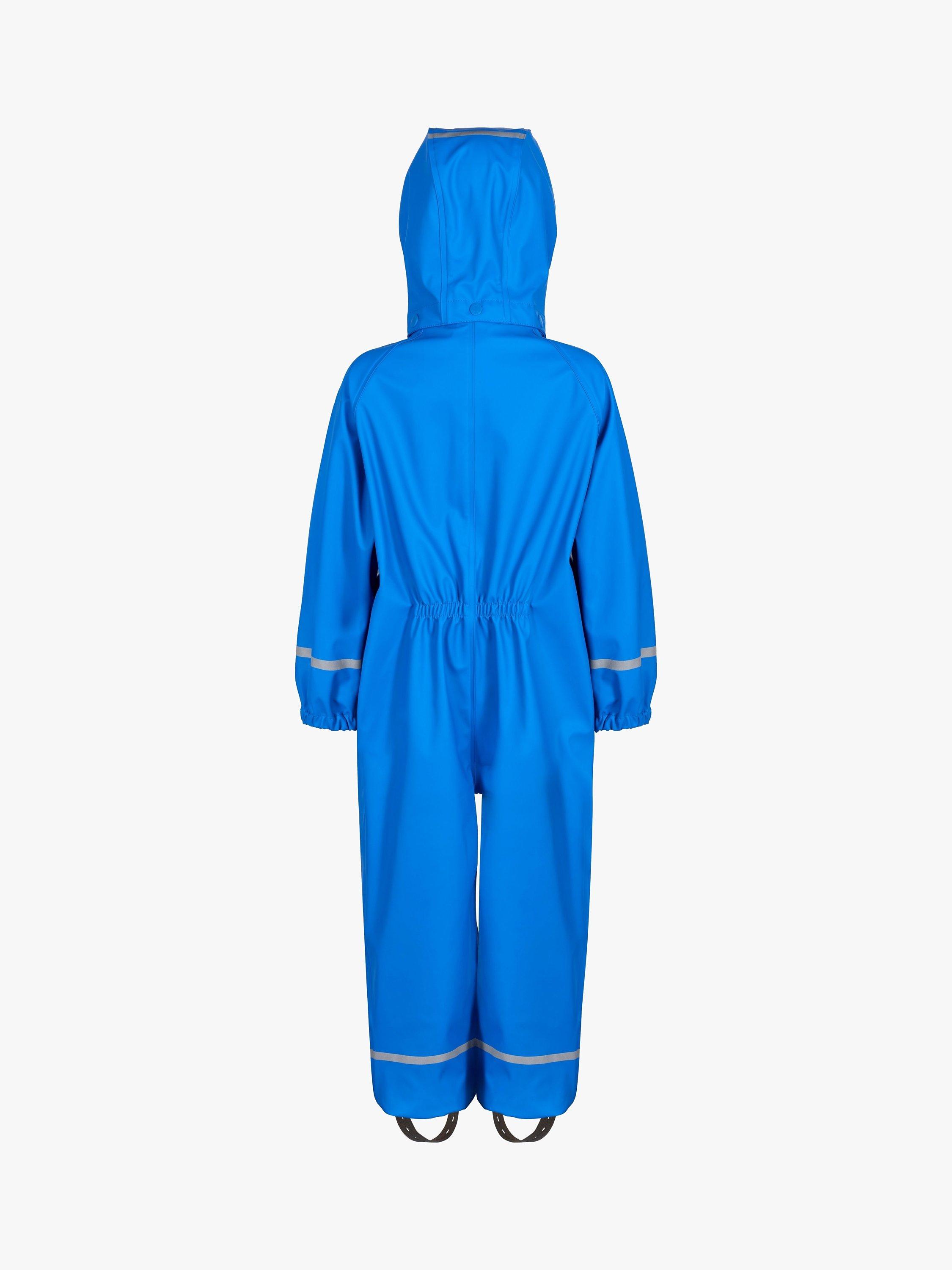 Product image 2 of 5, which shows Spotty Otter Kids' Forest Ranger Waterproof Splashsuit, Blue, 1-2 years