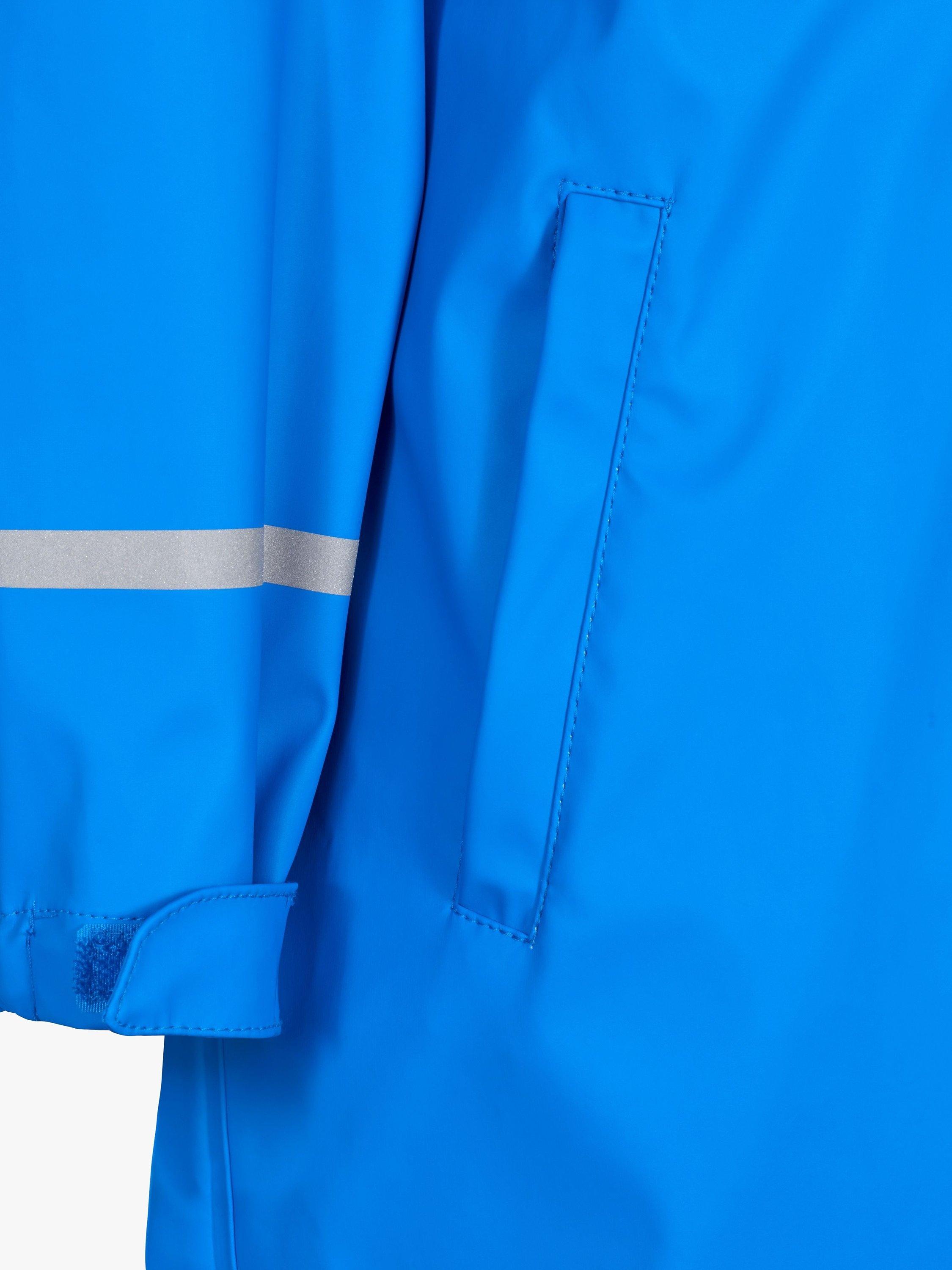 Product image 4 of 5, which shows Spotty Otter Kids' Forest Ranger Waterproof Splashsuit, Blue, 1-2 years