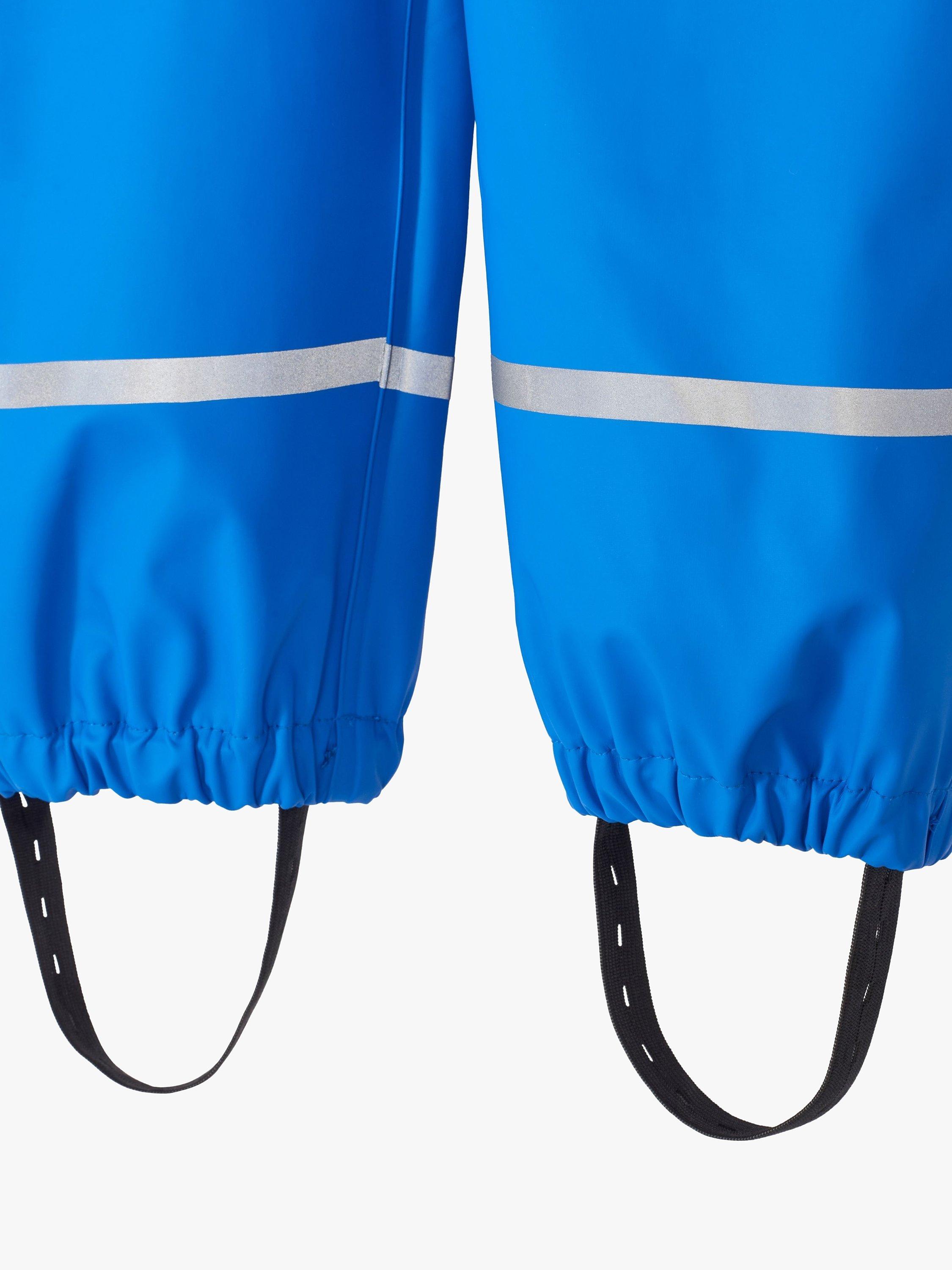 Product image 5 of 5, which shows Spotty Otter Kids' Forest Ranger Waterproof Splashsuit, Blue, 1-2 years
