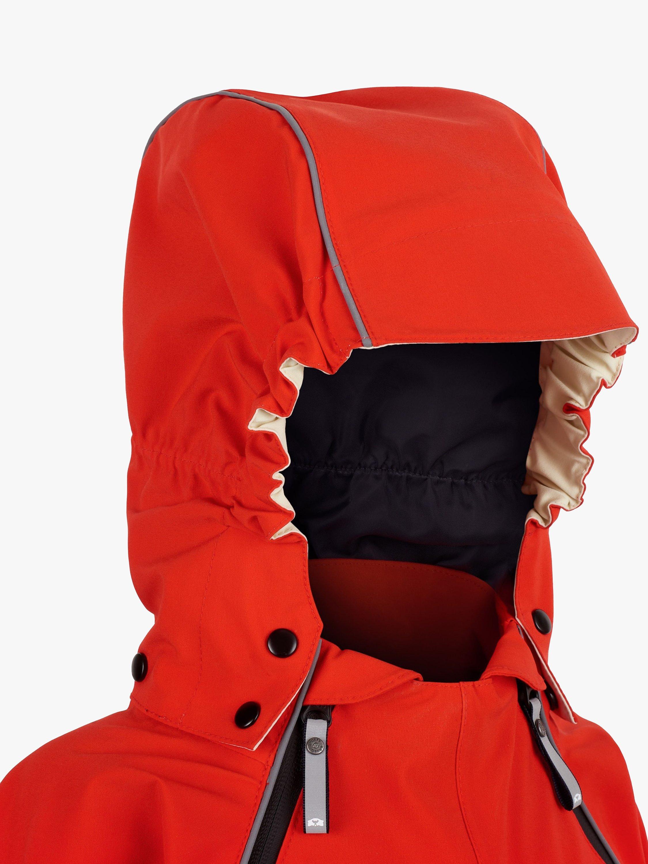 Product image 3 of 7, which shows Spotty Otter Kids' Adventure Waterproof Splashsuit, Red, 6-12 months