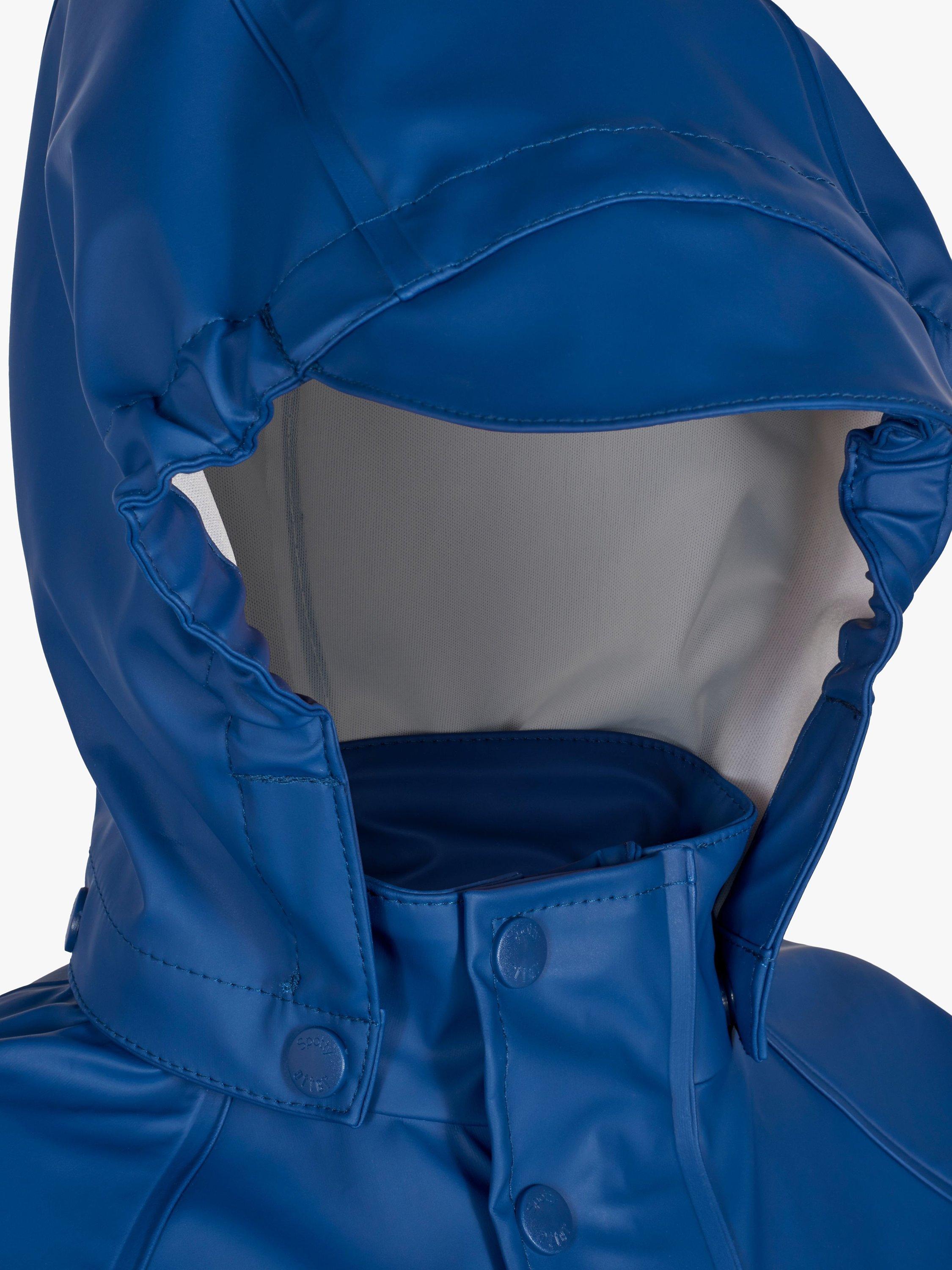 Product image 3 of 6, which shows Spotty Otter Kids' Forest Ranger Waterproof Splashsuit, Navy, 1-2 years