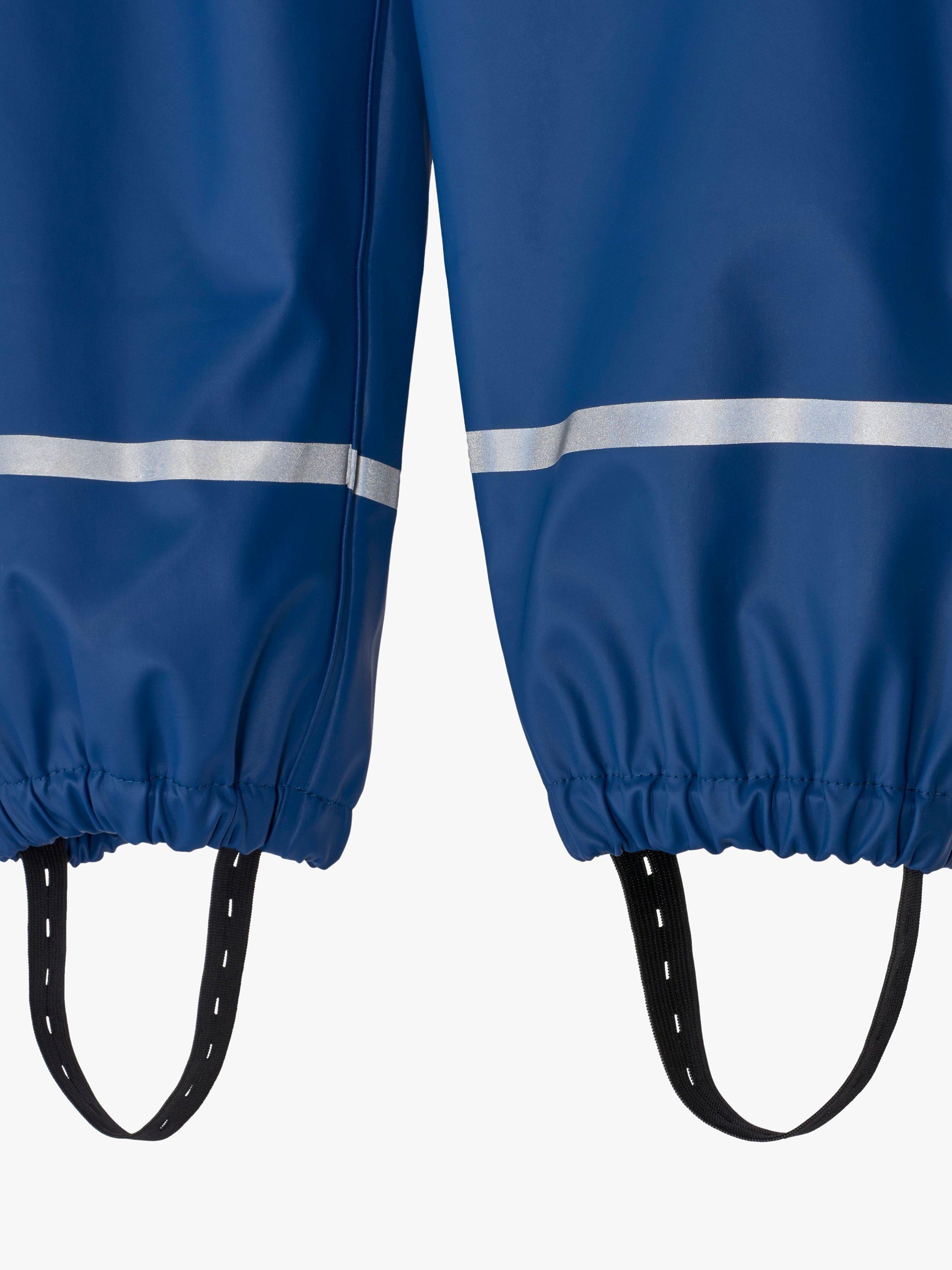 Product image 5 of 6, which shows Spotty Otter Kids' Forest Ranger Waterproof Splashsuit, Navy, 1-2 years