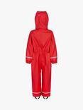 Spotty Otter Kids' Forest Ranger Waterproof Splashsuit, Red