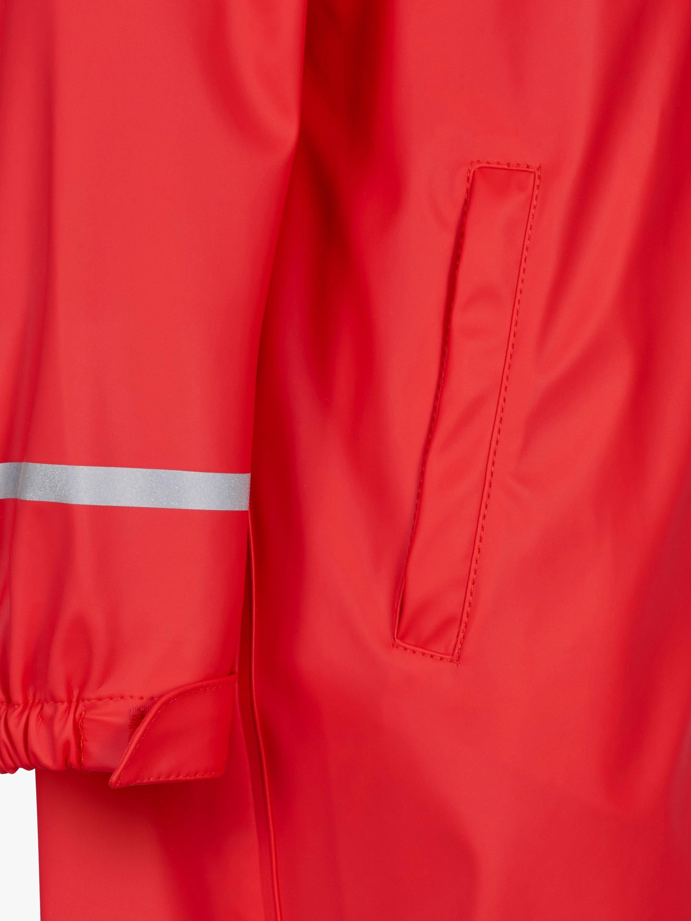 Product image 4 of 5, which shows Spotty Otter Kids' Forest Ranger Waterproof Splashsuit, Red, 1-2 years