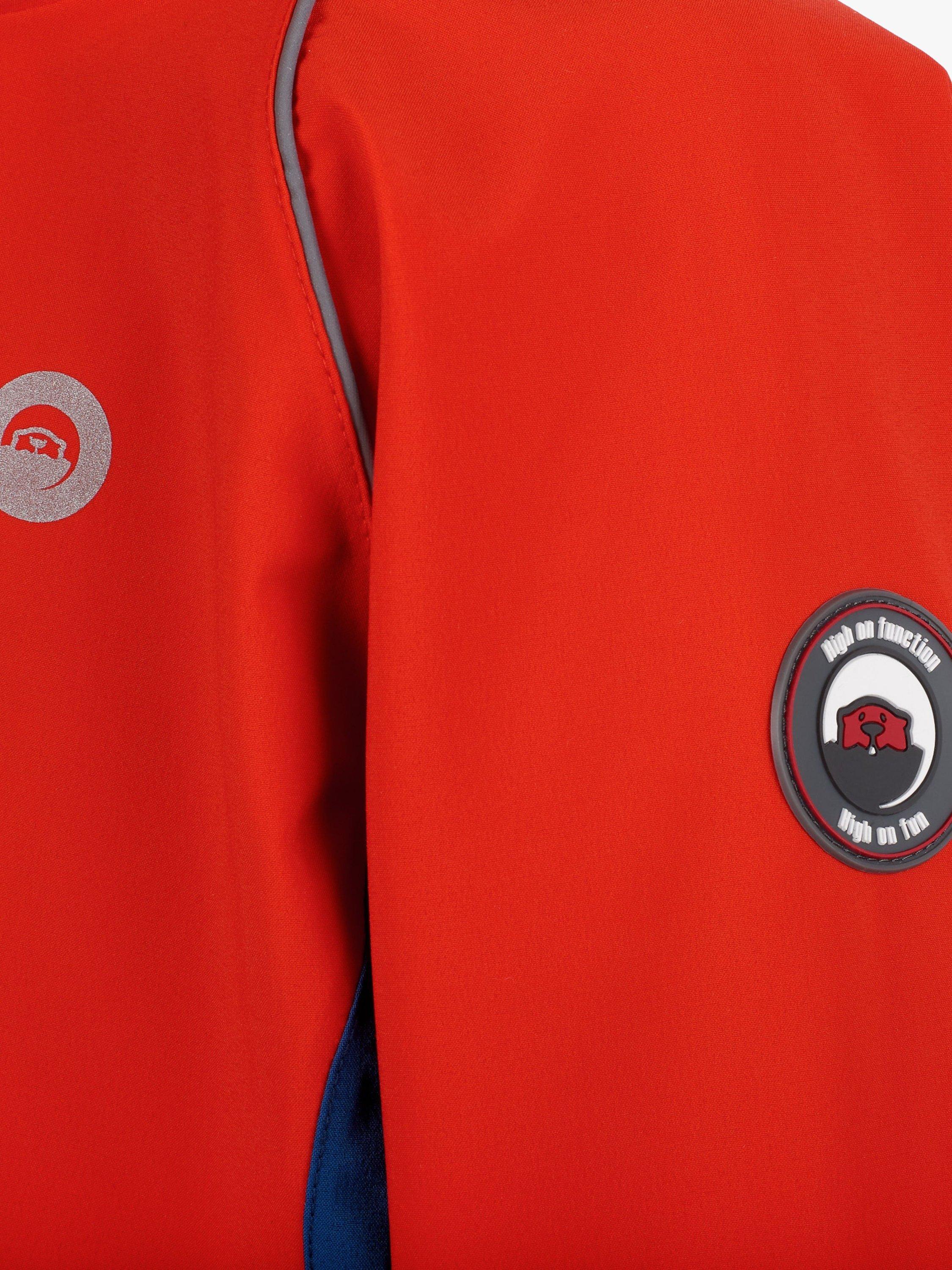 Product image 6 of 7, which shows Spotty Otter Kids' Adventure Waterproof Jacket, Fiery Red, 2-3 years