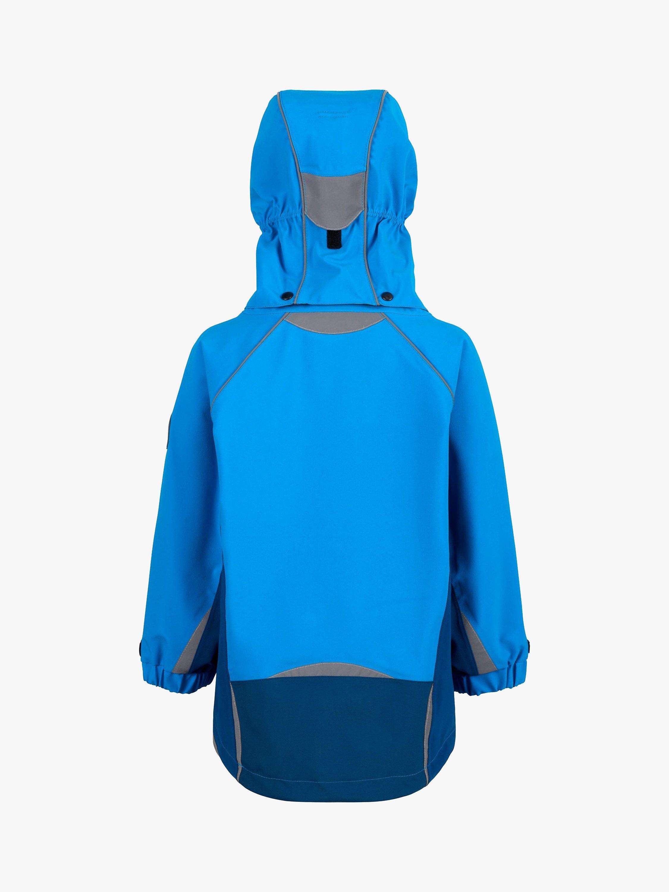 Product image 2 of 7, which shows Spotty Otter Kids' Adventure Waterproof Jacket, Methyl Blue, 2-3 years