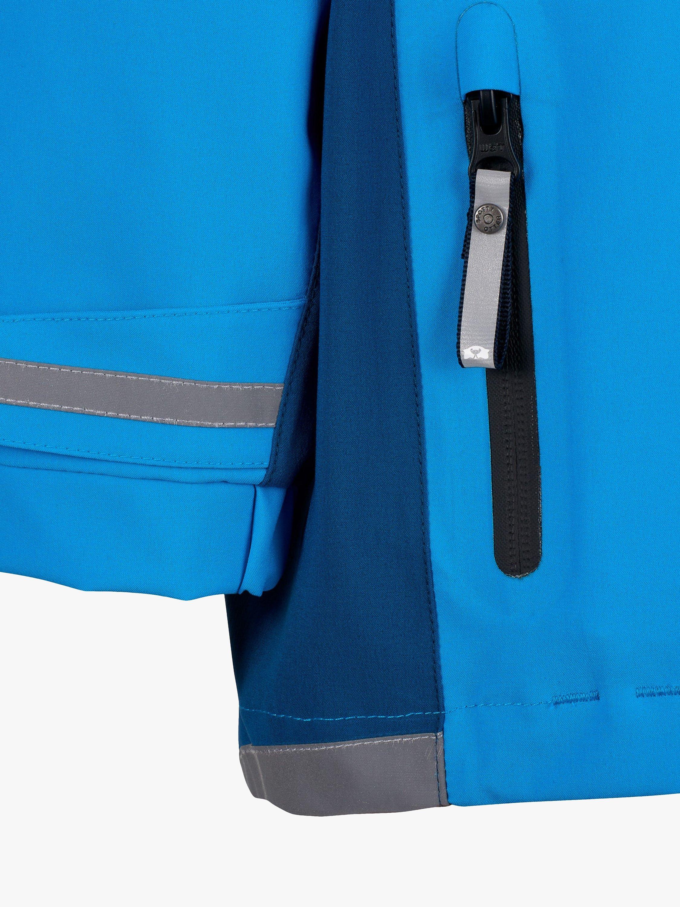 Product image 5 of 7, which shows Spotty Otter Kids' Adventure Waterproof Jacket, Methyl Blue, 2-3 years
