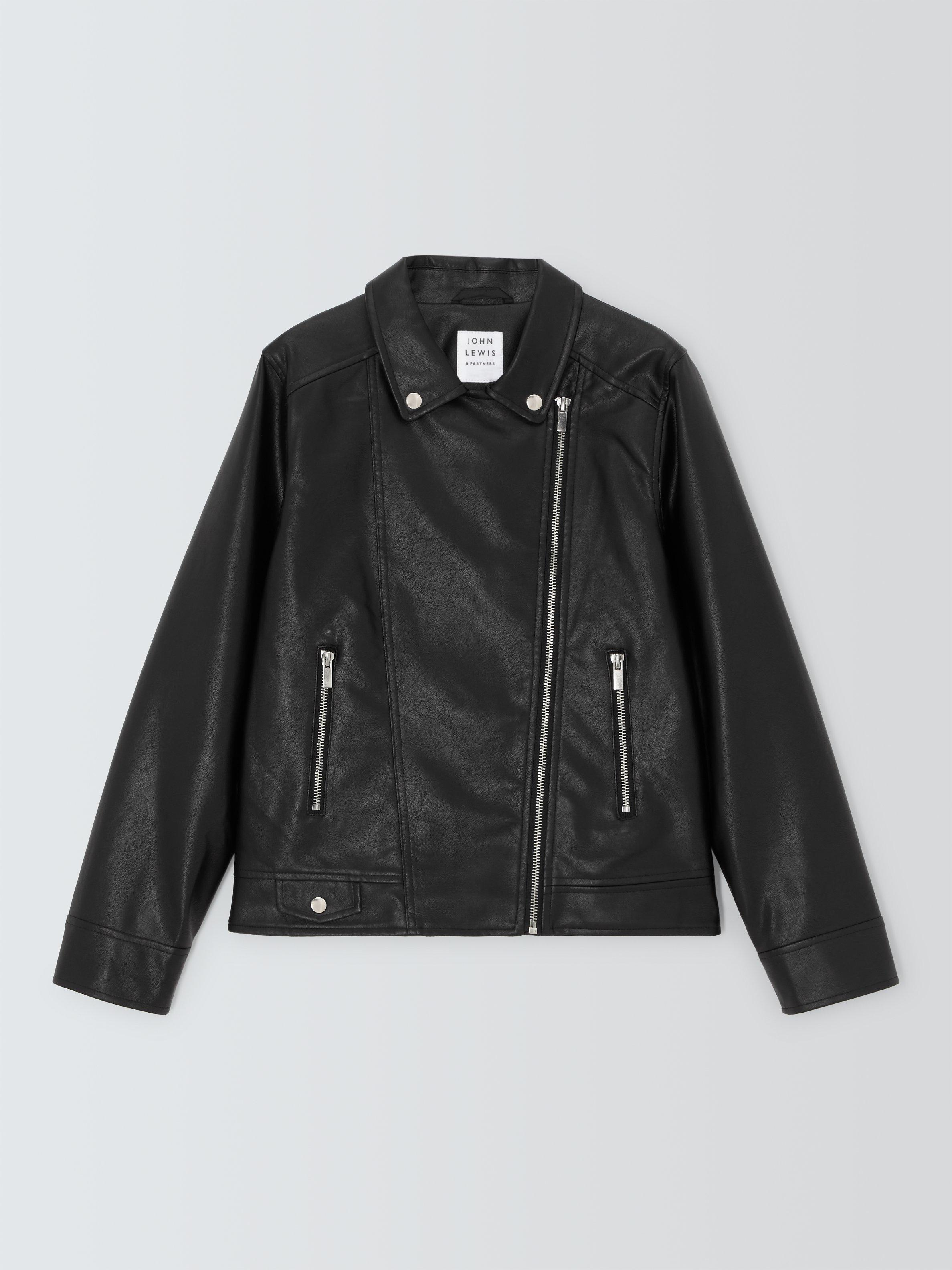 Childrens leather biker jackets best sale