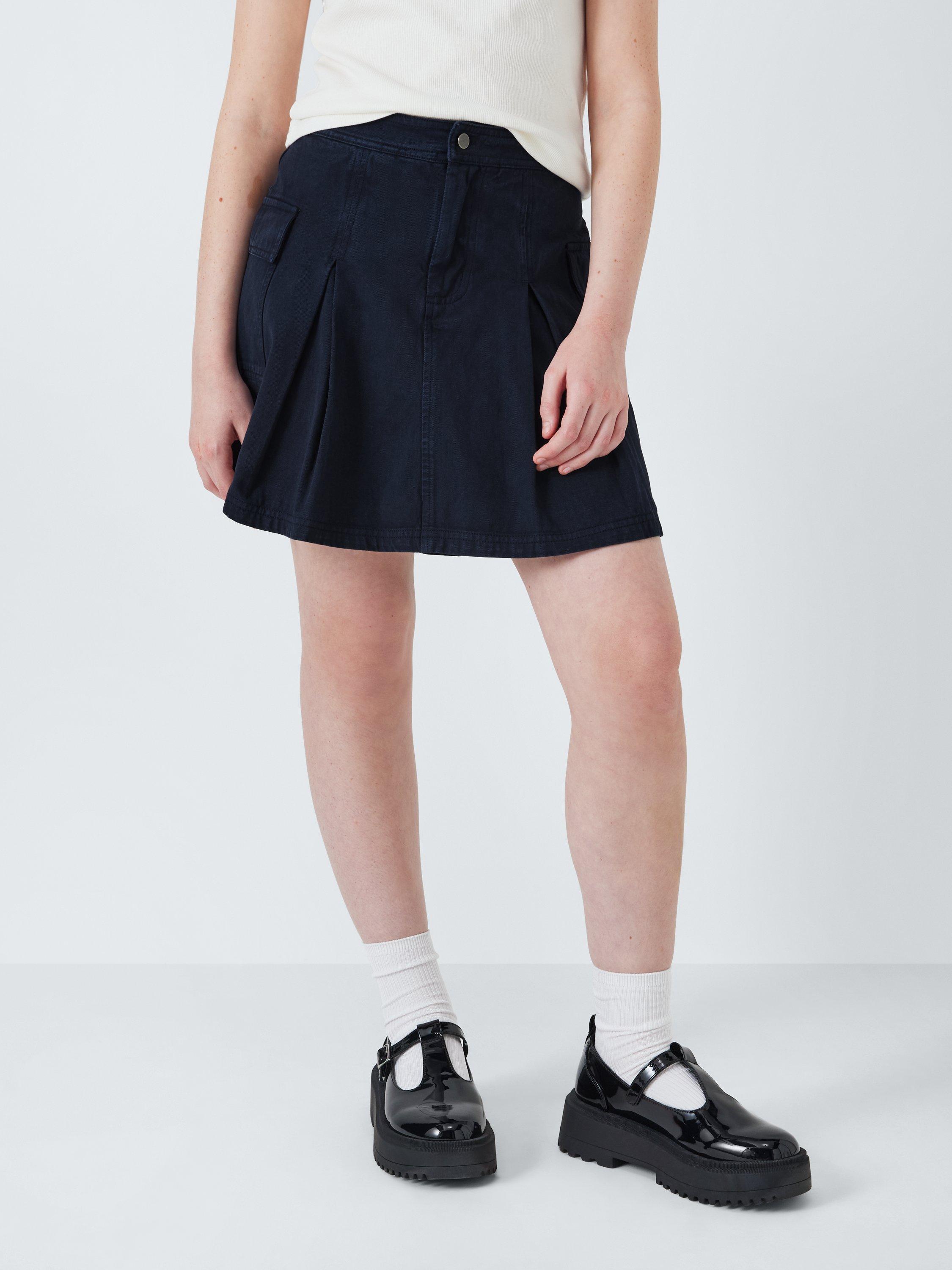 Navy pleated skirt john lewis hotsell