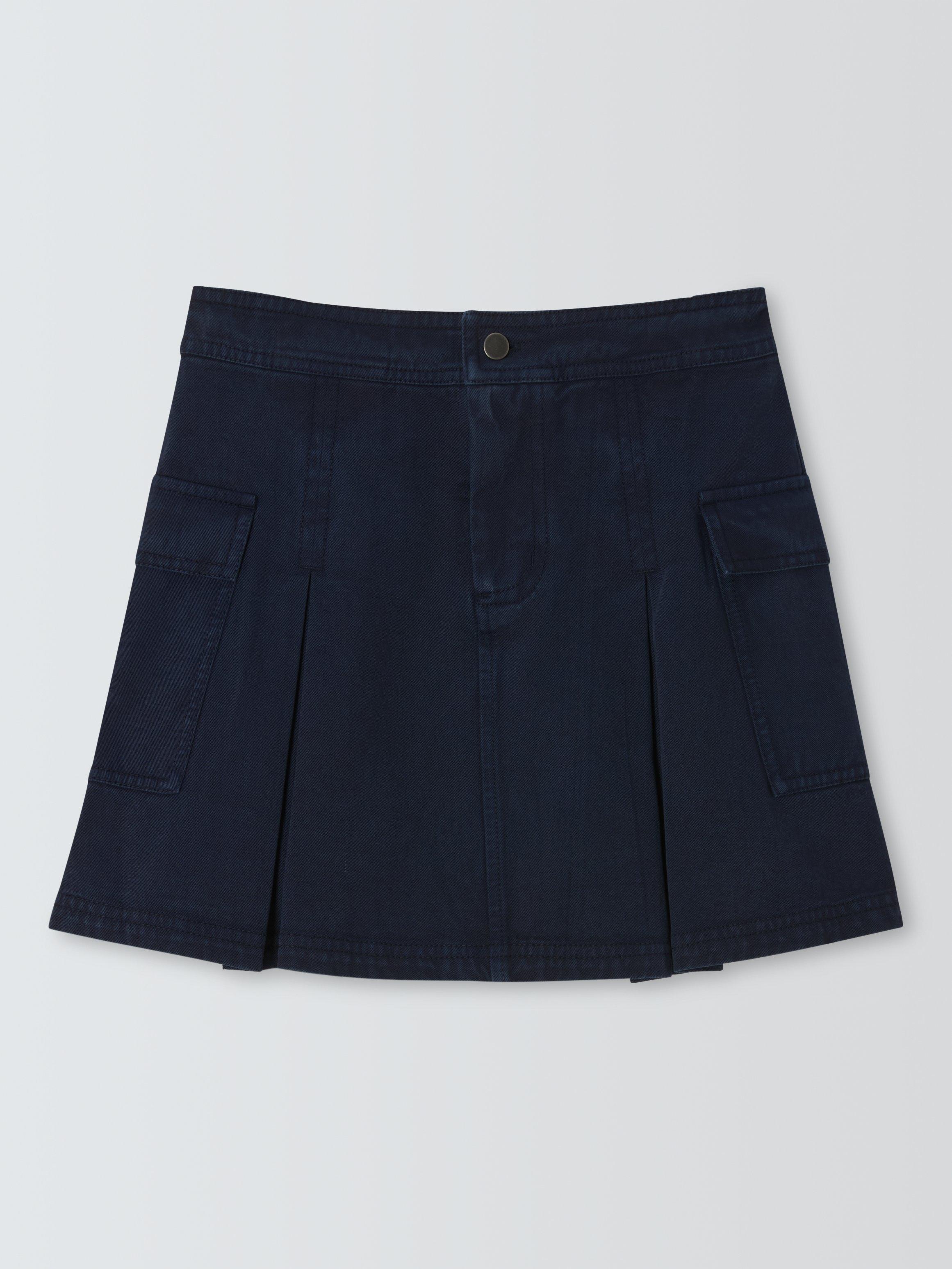 Navy pleated skirt john lewis sale