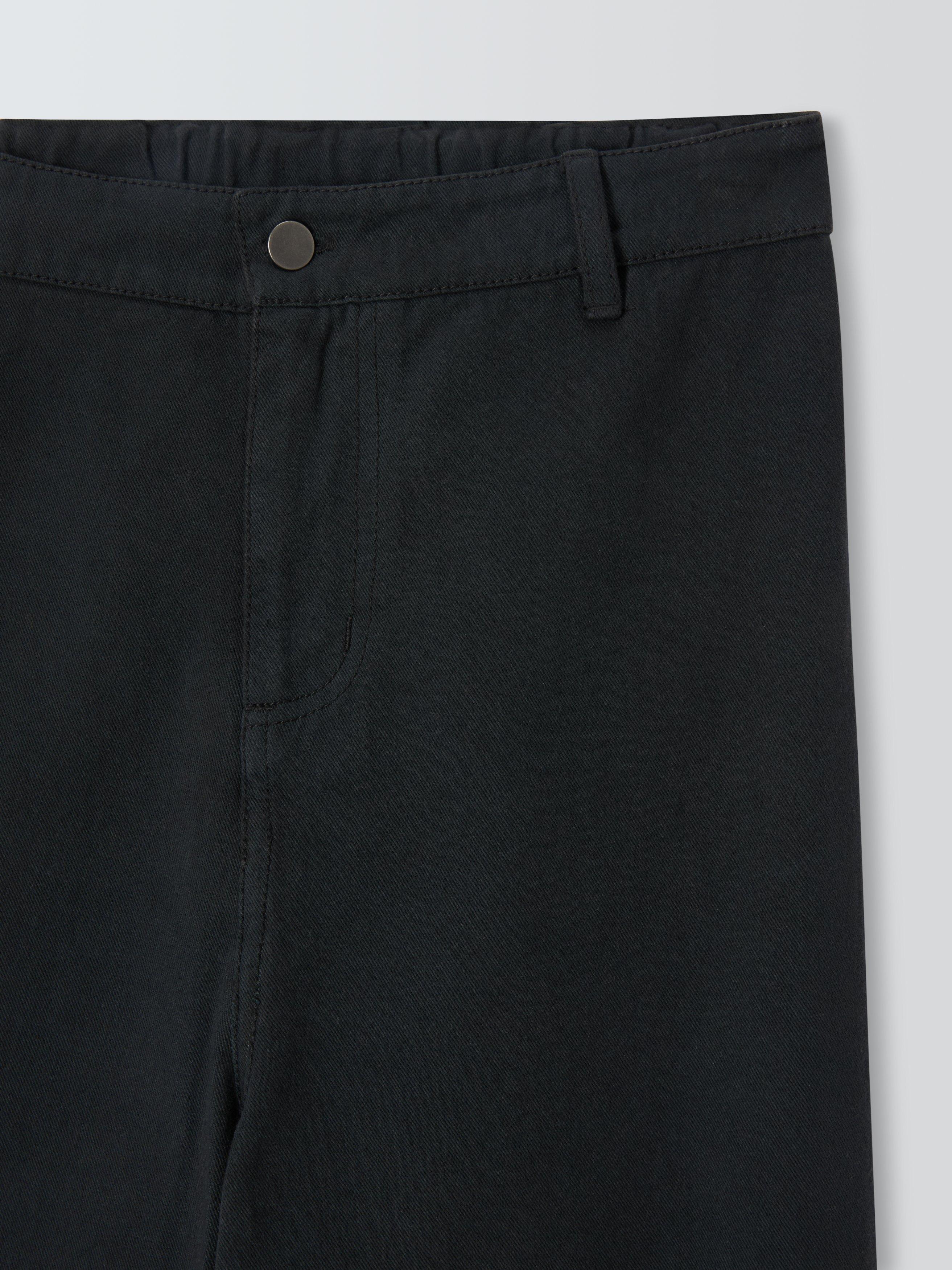 Product image 7 of 8, which shows John Lewis Kids' Wide Leg Trousers, Charcoal, 12 years