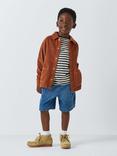 John Lewis ANYDAY Kids' Cord Shirt, Orange