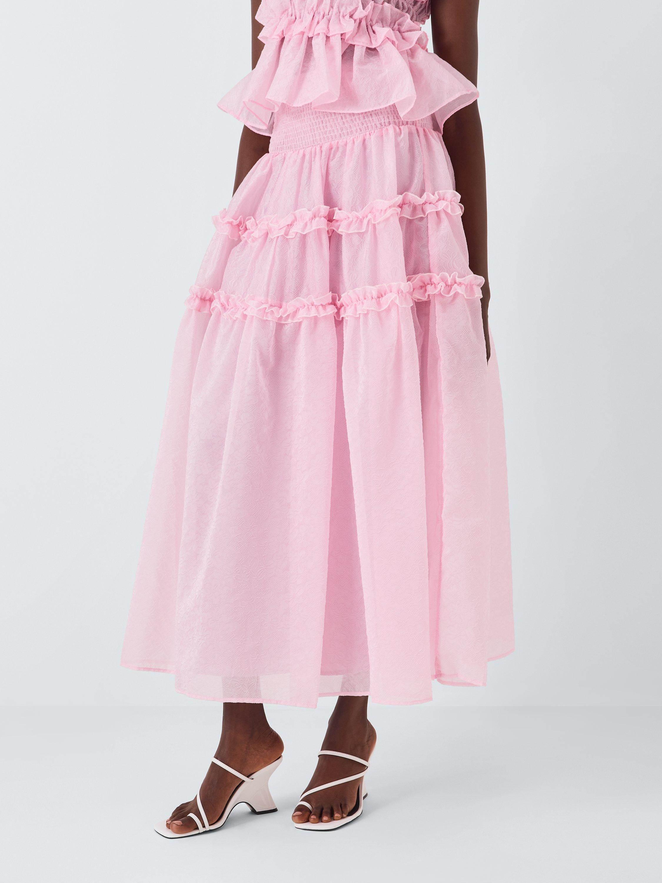 Sister Jane Dream Brooke Organza Skirt, Pink