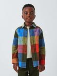 John Lewis Kids' Buffalo Check Shirt, Multi