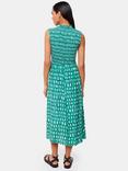 Whistles Linked Smudge Heidi Dress, Green/Multi