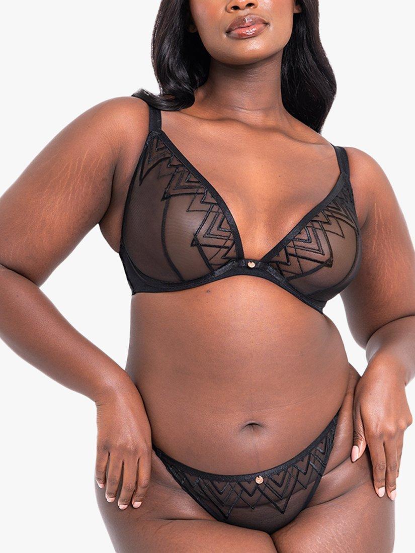Curvy Kate Voltage Deep Plunge Bra, Black