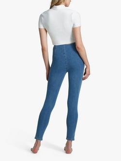 Commando Stretch Denim Leggings - view 2, Light Indigo
