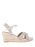 Carvela Divine Espadrilles, Silver