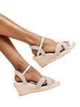 Carvela Divine Espadrilles, Silver